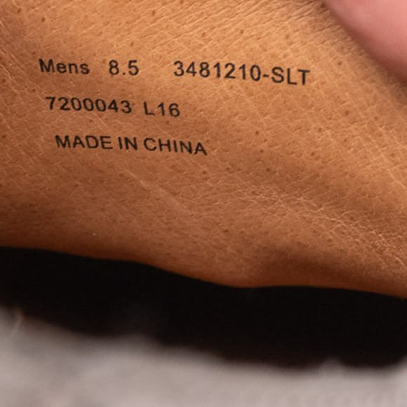 Frye Gates High Prints Low Top Suede Shoes Men's Size 8.5 7200043 - Picture 5 of 7